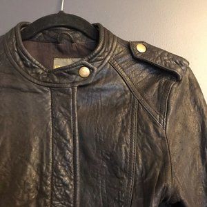 Madewell x Wearmaster Genuine Leather Moto Jacket